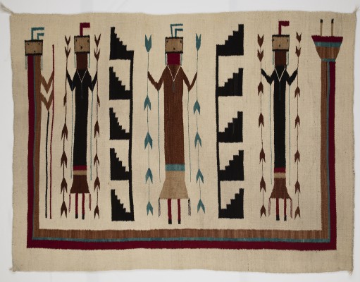 Collections of Navajo rugs tell stories of life, myth