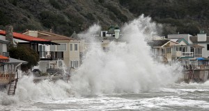 Southern California storm whips up a tornado, four waterspouts