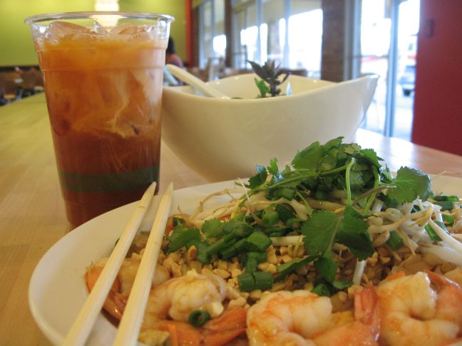 Thai a noodle on