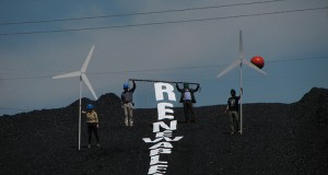 Slideshow: Activists stage protest at Valmont Power Plant