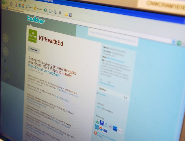 Twitter in Health care