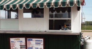 A one-man burrito trailer