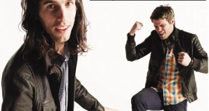 Rocking out in a cabin