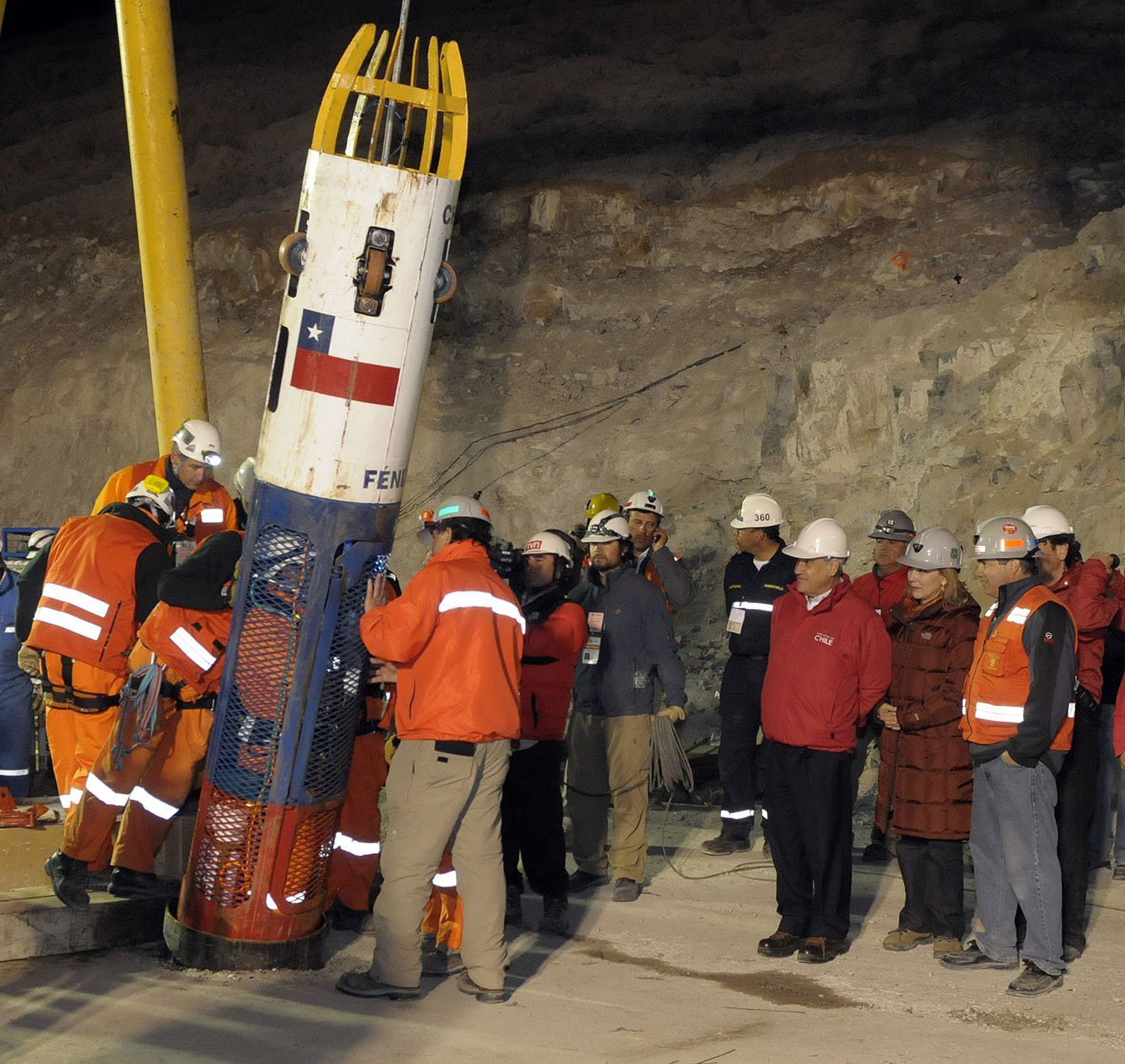 Chile rejoices as more miners are transported to safety