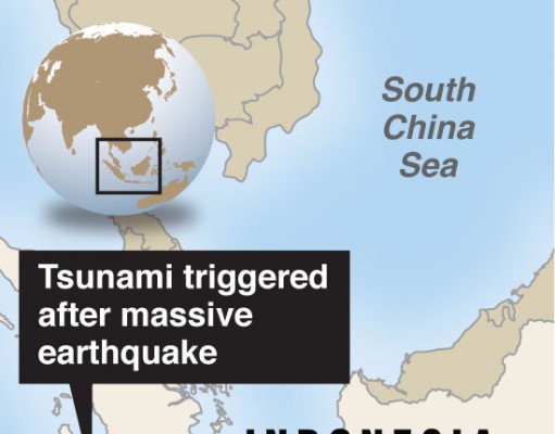 At least 113 dead after quake-triggered tsunami hits Indonesia