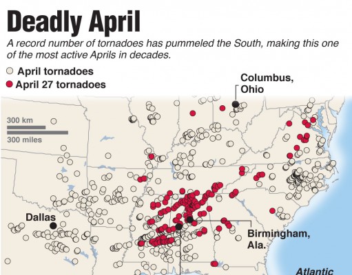 Obama surveys Alabama devastation