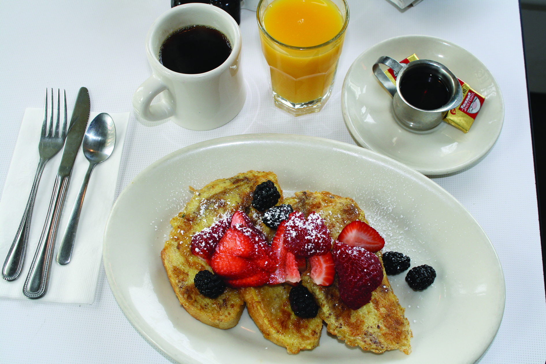 An old-school diner with smart updates
