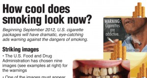 New cigarette warning labels unveiled