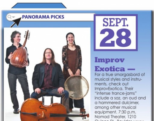 Event calendar | Week of Sept. 22, 2011