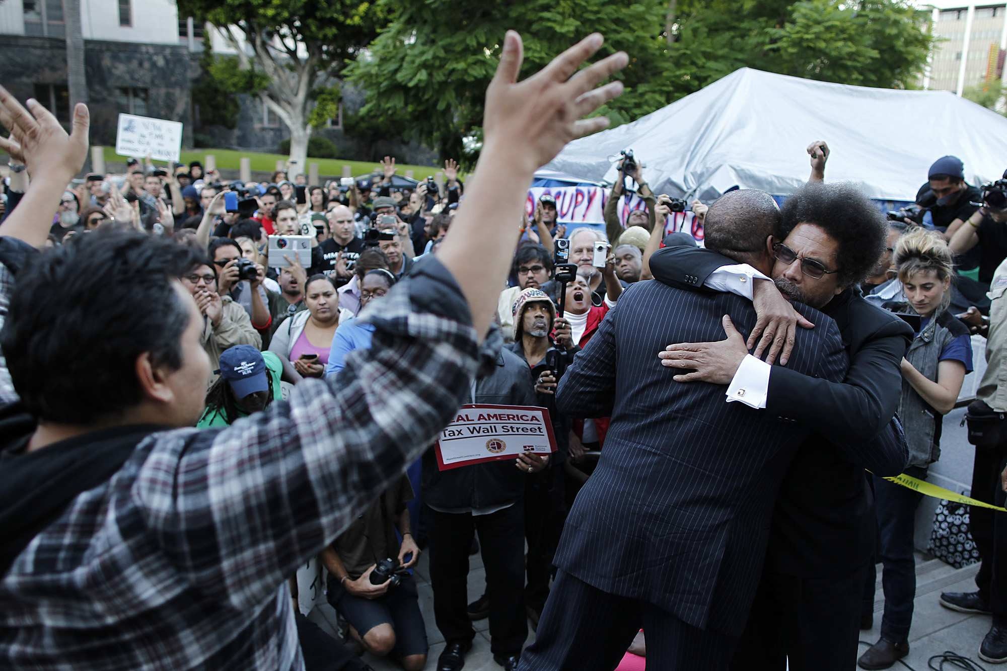 Occupy movement is largely secular