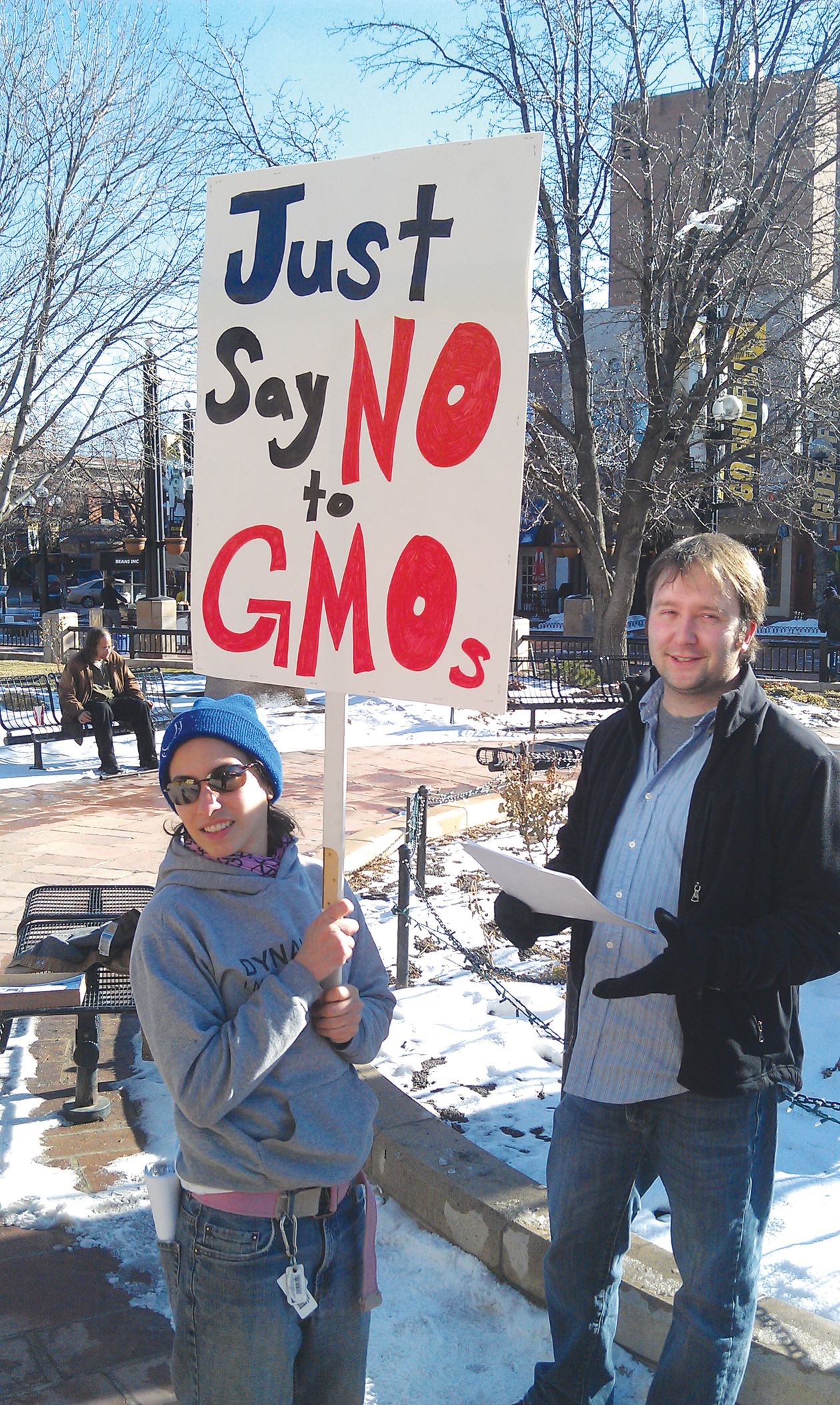 Anti-GMO crowd reacts to decision
