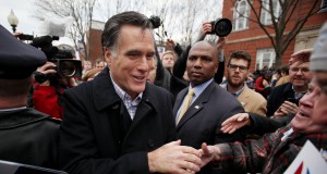 GOP presidential contenders spar, take aim at front-runner Romney