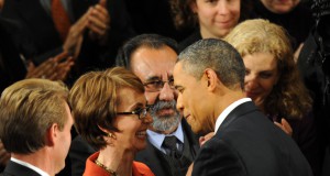 Rep. Giffords bids an emotional farewell to Congress