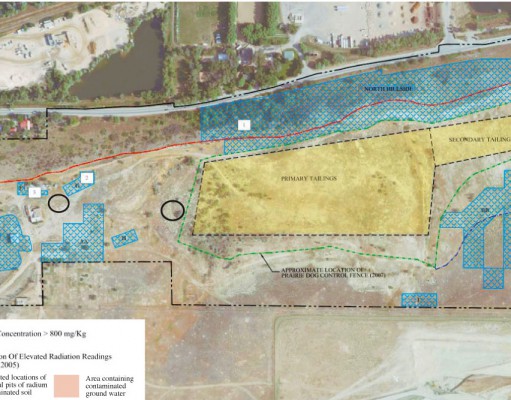 Contaminants found at Valmont Butte
