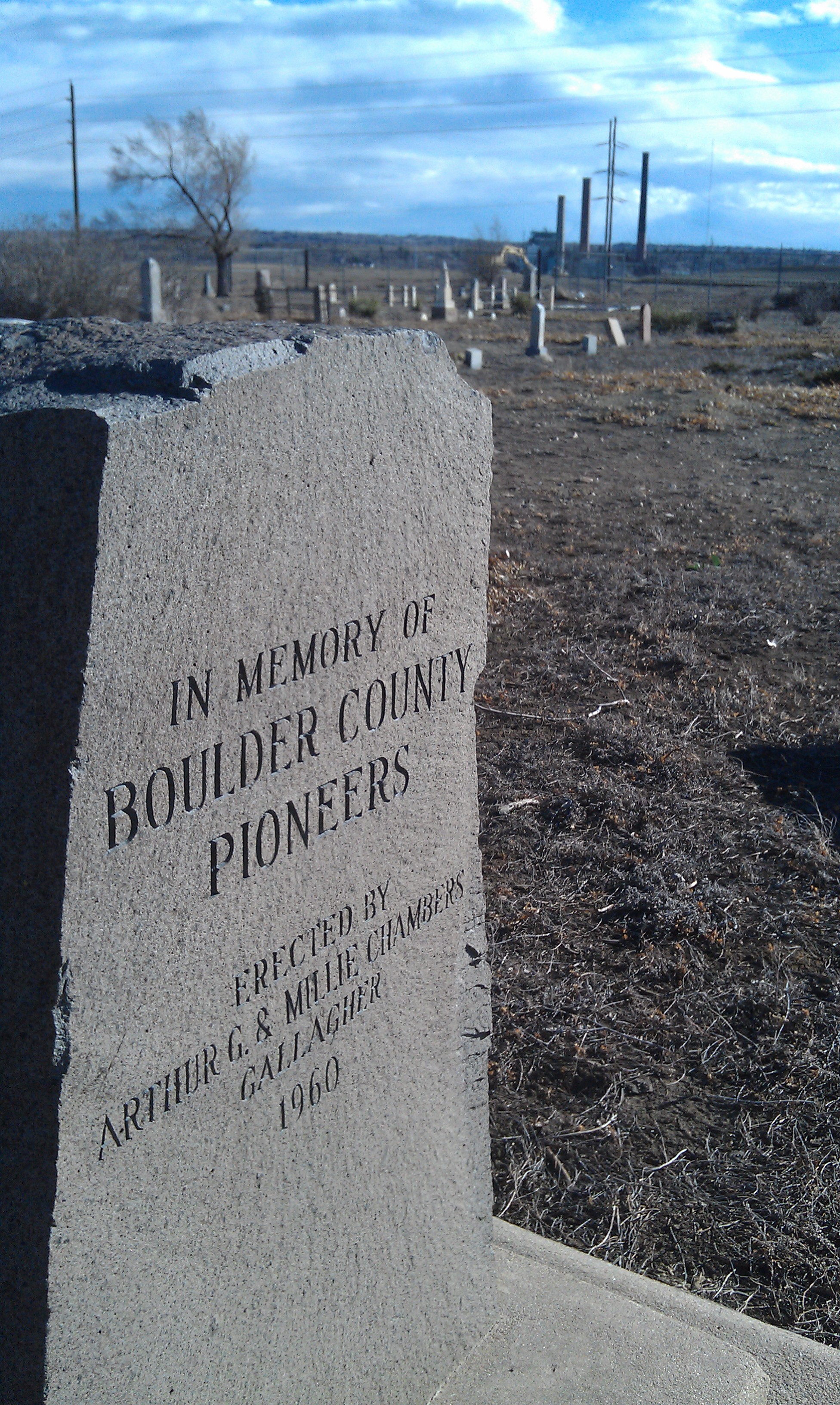 Valmont cemetery families say city in danger of digging up human remains