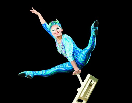 In the heart of Cirque du Soleil