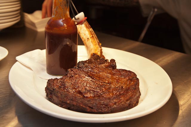 Making room for high-end steak