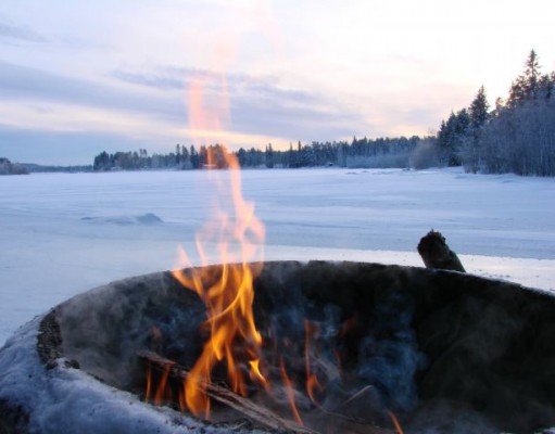 How to start a fire with ice