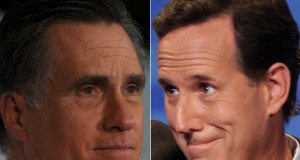 Romney, Santorum Fight Gets Heated