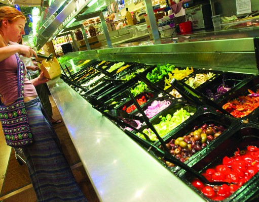 A high-end food court