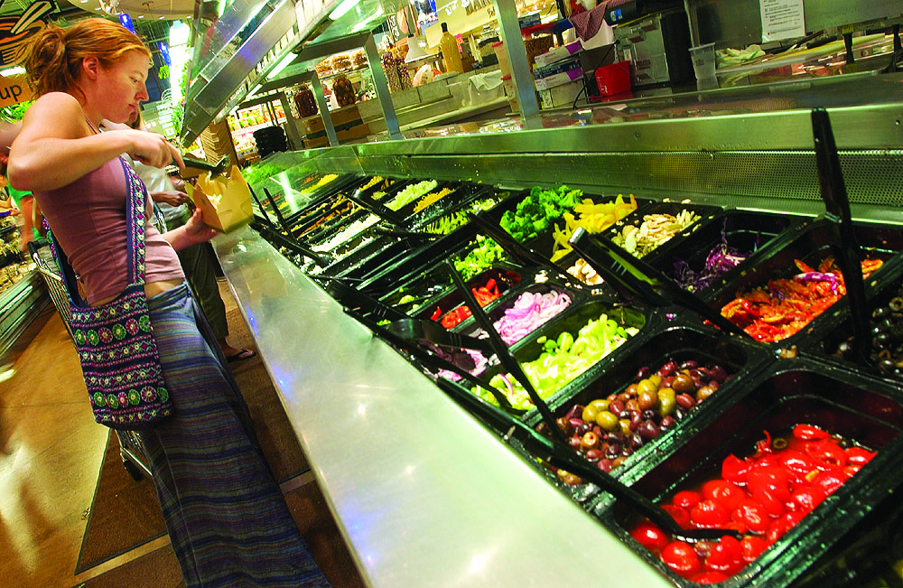 A high-end food court