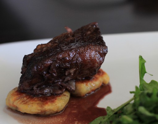 The old fad: Braised short ribs and giant-ass gnocchi