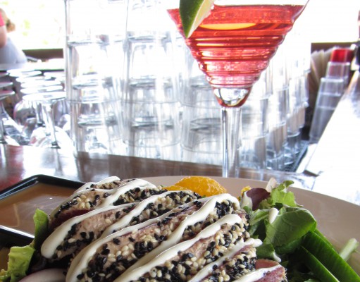 Deck snacks at the Rex