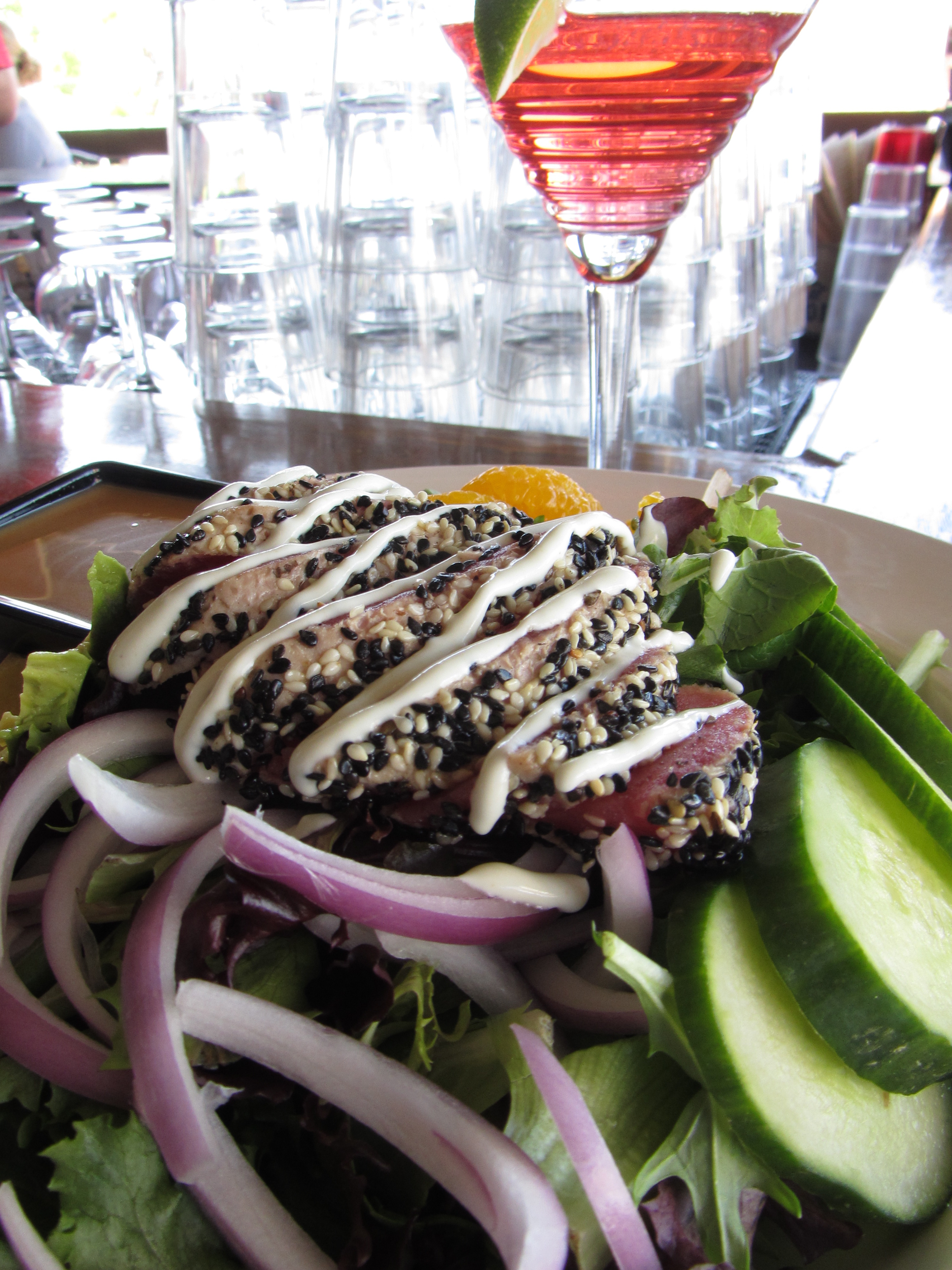 Deck snacks at the Rex