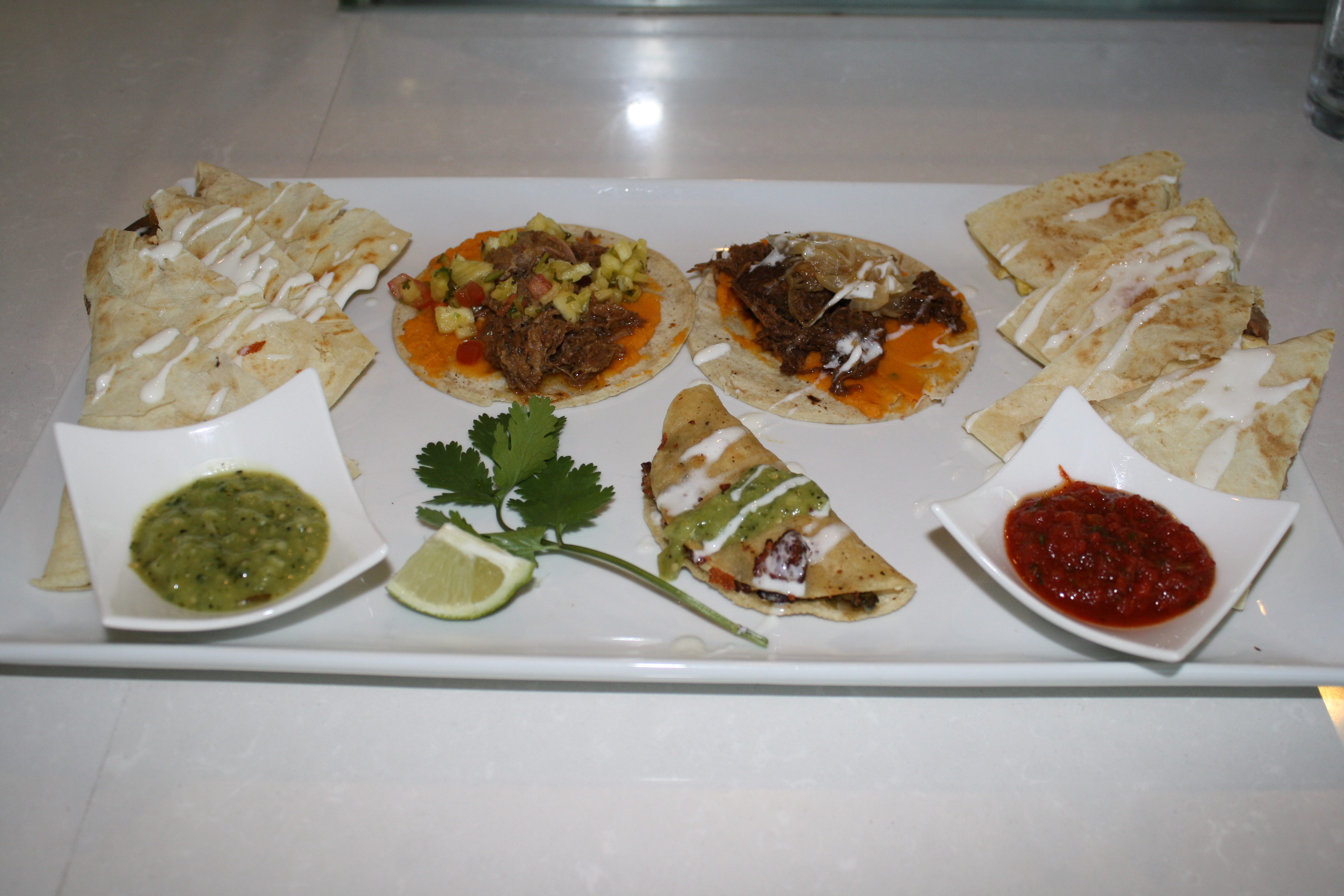 Upscale Mexican street food