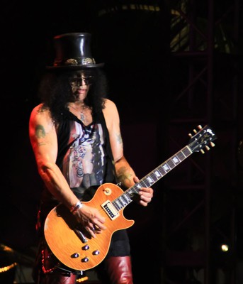 Slash Gets Walk of Fame Star, Toasted by Charlie Sheen
