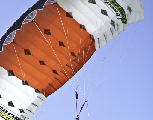It’s not flying, it’s falling with style