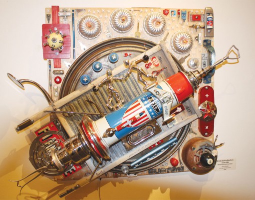 Collage artist Jimmy Descant is building a different future