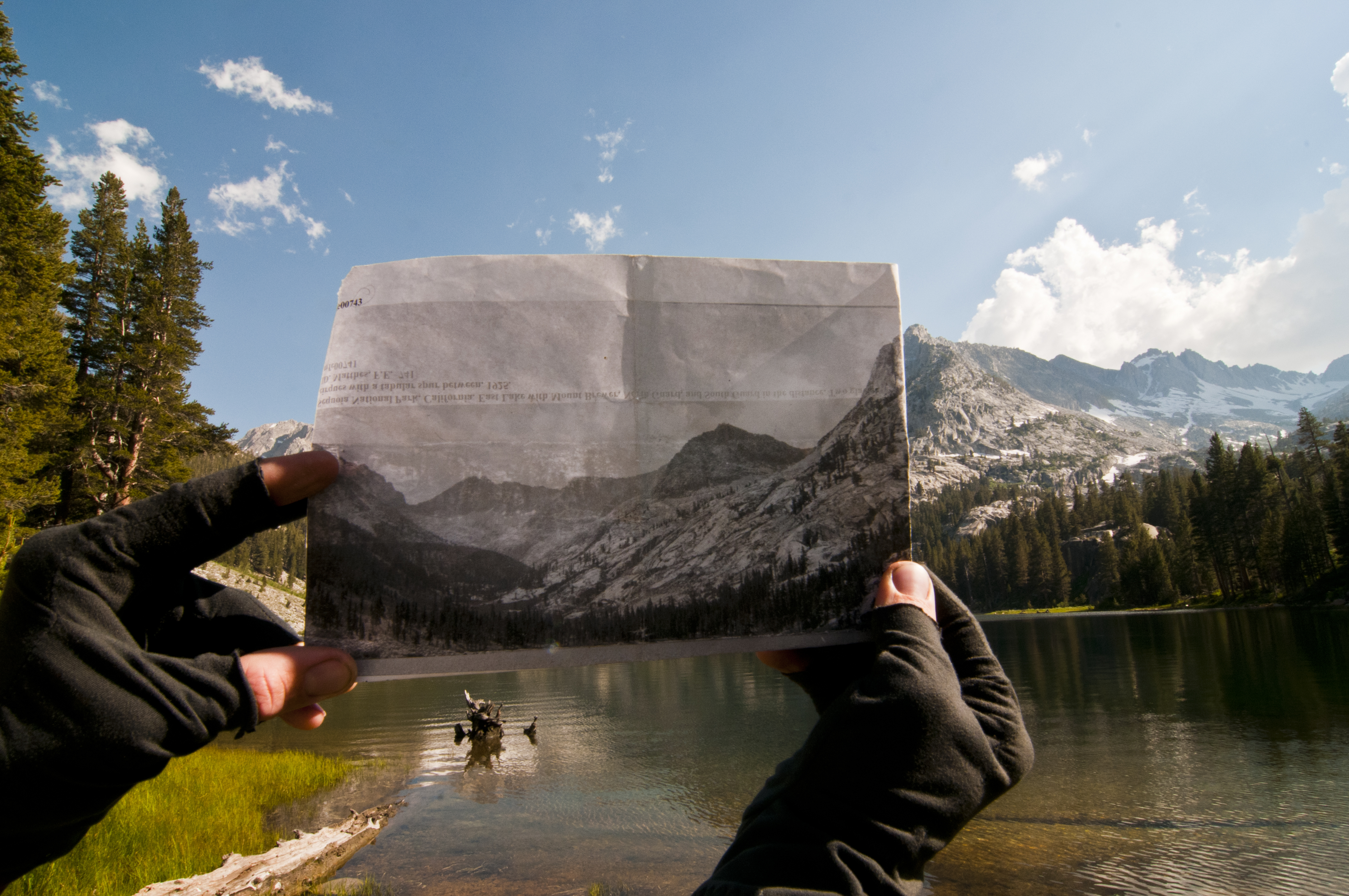 Finding the past in the present