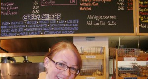 On-the-go bagels and Moe