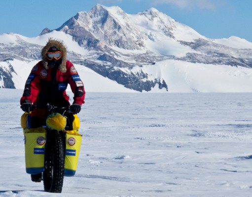 Eric Larsen aims for pole position