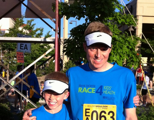 Ahead of the finish line