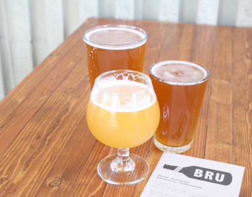 Baby beers at BRU