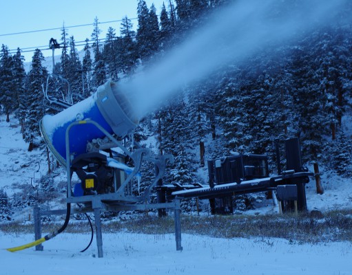 It’s on: Colorado ski areas turn on snowmaking machines
