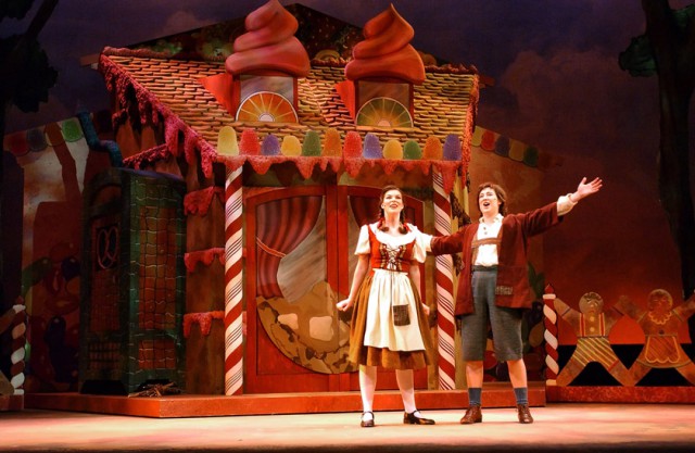 Hansel & Gretel Production Photo for the University of Colorado at Boulder College of Music Opera Studies