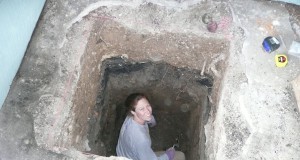 Time traveling outhouse style