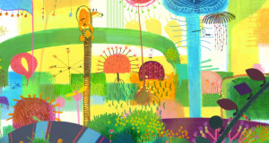 Through a sparkling glass