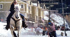 Skijoring descends on Minturn