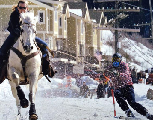 Skijoring descends on Minturn