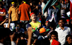 Street protests are a common political expression in Bangladesh, despite the fact they often turn violent. 