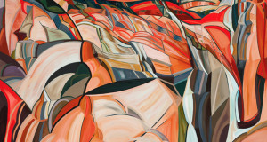 Thrust up, twisted and frozen in time