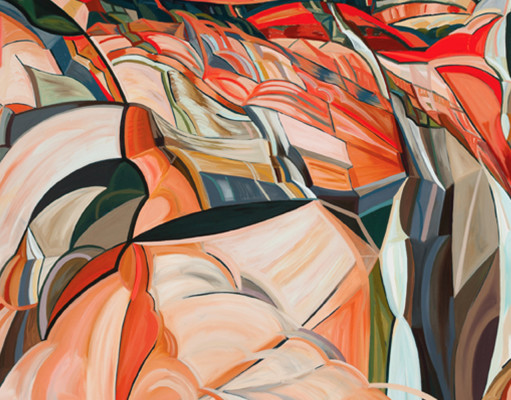 Thrust up, twisted and frozen in time