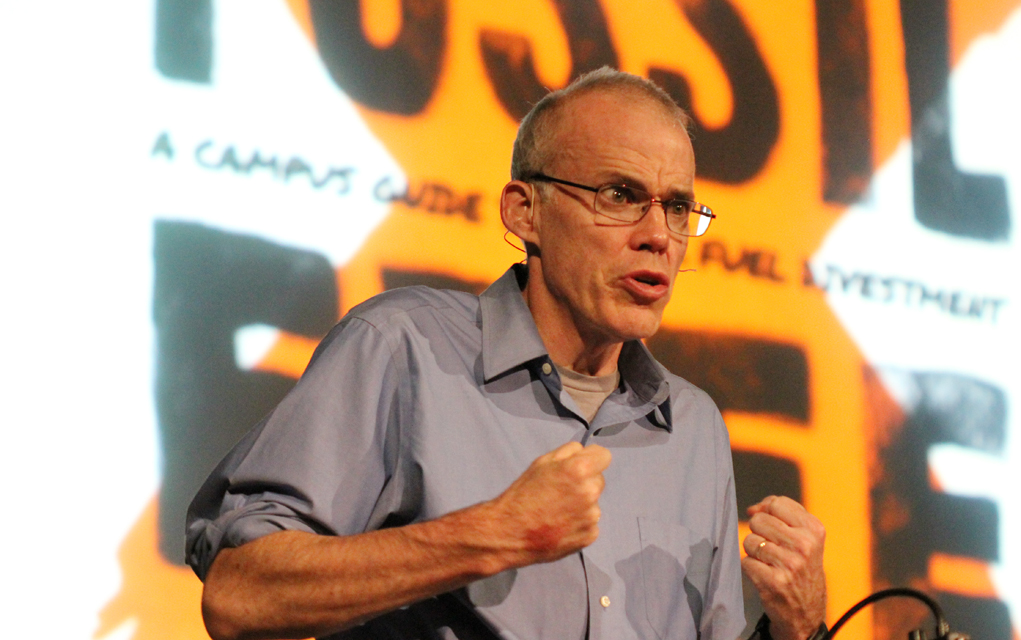 Environmentalist, author and 350.org founder Bill McKibben will speak at Saturday’s Break Free anti-fracking event in Thornton. 