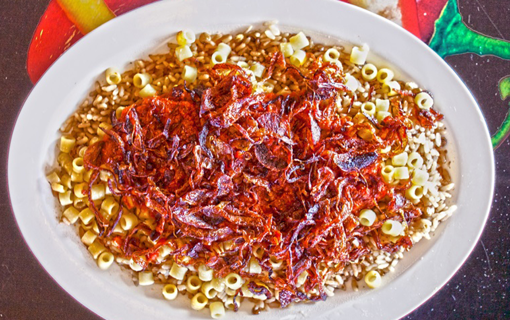 Comfy and hard-to-find koshari is on the menu at Aurora’s Sudan Café.