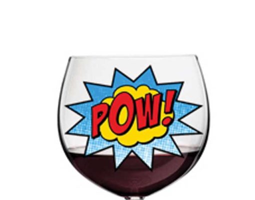 Wine inspired by comic books and thoroughbreds