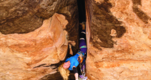 The queen of offwidth climbing